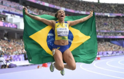 Rayane Soares ganha ouro e bate o recorde mundial nos 400m