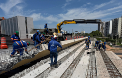 Para obras do Complexo Leblon, trnsito em viaduto funcionar com uma pista livre de cada lado