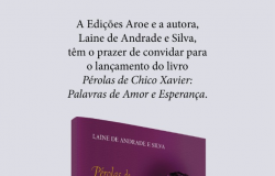 Laine de Andrade e Silva lança livro dia 17 de novembro