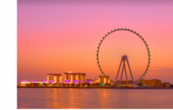 NAS ALTURAS Dubai inaugura roda-gigante mais alta do mundo neste mês