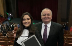 "ORGULHO"  Filha de ex-governador se forma médica