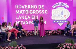 Primeira-dama de MT participa da 3 edio da Expedio do SER Famlia Mulher - MT Por Elas em Juna