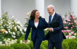 Aps desistir de candidatura, Biden declara apoio a Kamala Harris como candidata