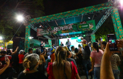 Centenas de famílias curtiram o primeiro dia de Refestela Cuiabá, na Praça 8 de Abril