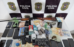 Polícia Civil cumpre 20 ordens judiciais contra traficantes e lideranças de facção criminosa em Diamantino
