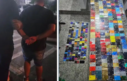 Polícia prende homem com 452 cartões no Sambódromo em SP