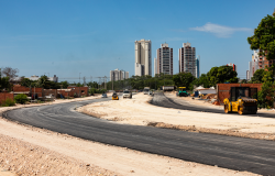 Obras do prolongamento da Avenida Parque do Barbado chegam a 90% de execução