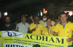 ACDHAM desenvolve trabalho altamente solidário para construção de moradias para famílias carentes em Mato Grosso