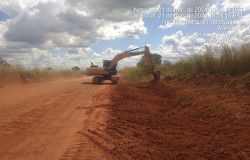 Incio da obra de pavimentao asfltica da MT-550 traz otimismo  populao