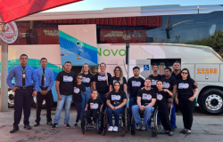 Rio Novo Transportes apoia associao embaixadora de parajiu-jitsu em viagem a Cuiab