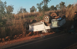 Motorista de 30 anos morre em capotamento na MT-246 nesta madrugada