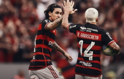 Pedro e Gabigol marcam, Flamengo vira sobre o Cricima e assume a vice-liderana do Brasileiro