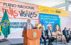 “Estamos tratando das pessoas mais vulneráveis”, diz Lula no lançamento do Plano Ruas Visíveis