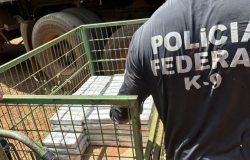 Polcia Federal apreende 223 quilos de cocana em Deodpolis/MS