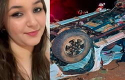 Caminhonete com famlia de MT capota no Paran e jovem de 18 anos morre