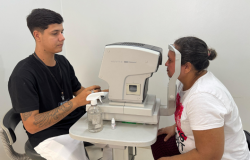 Mutiro oftalmolgico atende centenas de pessoas em Barra do Garas e identifica pacientes para cirurgias