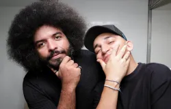 Joo Gomes e Mestrinho se encontraram no Festival Pernambuco Meu Pas, em Caruaru-PE