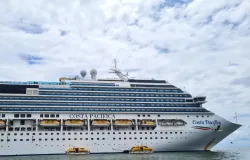 Balnerio Cambori  destaque nos cruzeiros do navio Costa Pacifica na temporada 2024/2025