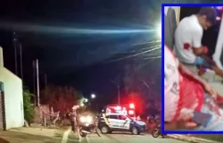 Assassino armado invade residncia e tenta matar trs pessoas no interior de MT
