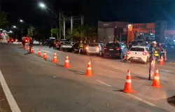 Operao Lei Seca resulta na priso de 14 condutores embriagados em Cuiab