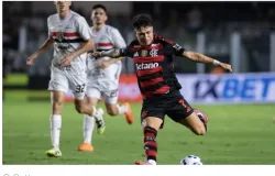 So Paulo e Flamengo empatam na Vila Belmiro, e Palmeiras segue lder