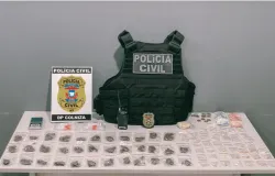 Polcia Civil fecha ponto de venda de drogas e prende traficantes em Colniza