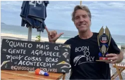 Bicampeo brasileiro de asa-delta morre aps queda de parapente no Rio
