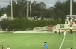 Filho de Messi faz golao de falta aos 7 anos e viraliza nos EUA