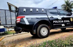 Polcia Civil prende integrante de faco criminosa alvo da operao A Csar o que  de Csar