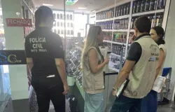 Polcia Civil prende dono de loja de suplementos em Cuiab por venda de anabolizantes