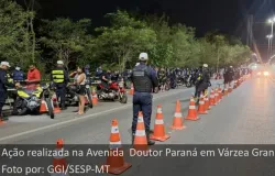 Operao Lei Seca resulta em prises por trfico e embriaguez em Vrzea Grande