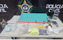 Traficante do Rio de Janeiro alvo de operao da Polcia Civil de Mato Grosso  preso com grande quantidade de drogas