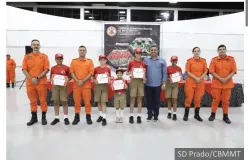 Corpo de Bombeiros conclui atividades de 2025 dos projetos sociais na Baixada Cuiabana e forma 350 alunos
