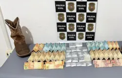 Polcia Civil prende trs traficantes em operao de combate ao trfico de drogas em Canarana
