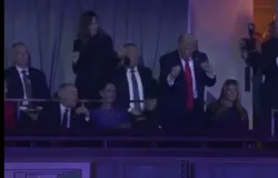 Trump faz "dancinha" aps sorteio da Copa do Mundo