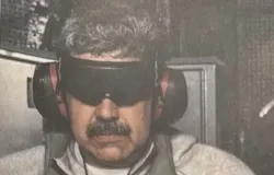 Trump divulga foto de Maduro vendado ap�s captura