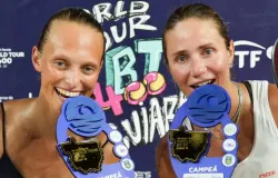 D�bora Madile e Yasmine Aires vencem World Tour BT 50 de beach t�nis; qualificat�rias do BT 400 iniciam nesta ter�a-feira (17)