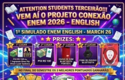 Projeto aposta em ingl�s para impulsionar desempenho no ENEM para estudantes do 3�ano do Ensino M�dio da Escola Estadual Dep. Emanuel Pinheiro