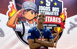 Alunos refor�am amizade e integra��o nos Jogos dos Estudantes Militares da Rede Estadual