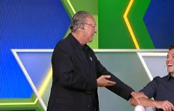 Galv�o Bueno anuncia Juninho Paulista como comentarista do SBT e da N Sports para a Copa do Mundo da FIFA de 2026