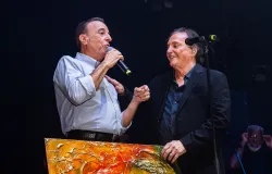 F�bio Jr. re�ne mais de 2 mil pessoas em show beneficente em Barretos