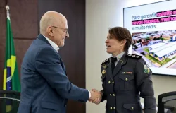 Governador Otaviano Pivetta anuncia coronel da PM Susane Tamanho para comandar Sesp