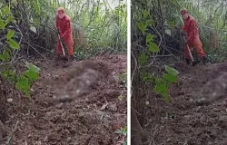 Pescador encontra corpo decaptado enquanto procurava minhocas em MT