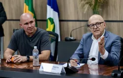 Governo de MT e Prefeitura buscam solu��es para seguran�a e habita��o em Cuiab�