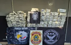 For�as de seguran�a apreendem 250 quilos de coca�na e causam preju�zo de R$ 15 milh�es �s fac��es criminosas
