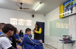Detran leva circuito de palestras sobre educa��o para o tr�nsito a 680 estudantes de Cuiab�