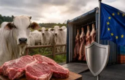 Carne brasileira sob press�o: risco de perda de competitividade global cresce com exig�ncias sanit�rias da Uni�o Europeia