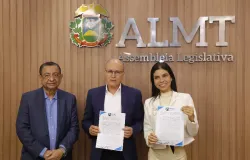 ALMT firma parceria t�cnica para implanta��o do projeto �Ouro Sem Merc�rio� na Baixada Cuiabana