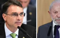 Fl�vio Bolsonaro aparece com 47% contra 44% de Lula em nova pesquisa