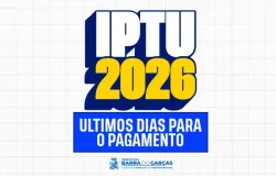 Prazo para pagamento do IPTU 2026 termina nesta sexta-feira em Barra do Gar�as